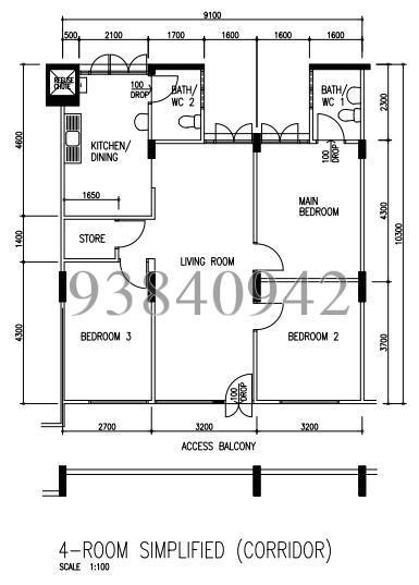 Blk 148 Bedok Reservoir Road (Bedok), HDB 4 Rooms #147956622